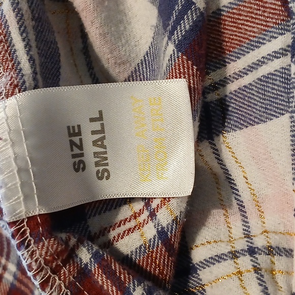 Forever Dreaming woman's flannel S - Picture 6 of 6